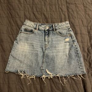 Wild Fable Jean Skirt